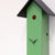Rombach & Haas Classic SL35-4 Wall Clock Green • Mechanical 8-Day Movement • Hand-Carved Cuckoo