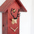 Rombach & Haas Classic SLM3H-3 Wall Clock Natural Wood/Red • Mechanical 8-Day Movement • Original Black Forest Cuckoo Clock