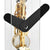 Hermle Table Clock 23x7x8 cm Acrylic • Visible Skeleton Movement • Key Wind