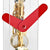 Hermle Table Clock 23x7x8 cm Acrylic • Mechanical Movement • Skeleton Movement