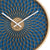 Hermle Wall Clock 50 cm Ø Wood • Modern 3D Design • Precise Quartz Movement