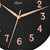Hermle Wall Clock 40 cm Ø Metal • Modern Design • Precise Quartz Movement