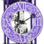 Hermle Wall Clock 62x15x10 cm Metal • Skeleton Design • Mechanical Movement
