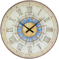 Classic wall clock sun diameter: 60 cm - AMS Model: 9230