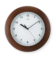 Radio-controlled wall clock modern diameter: 31 cm - AMS...