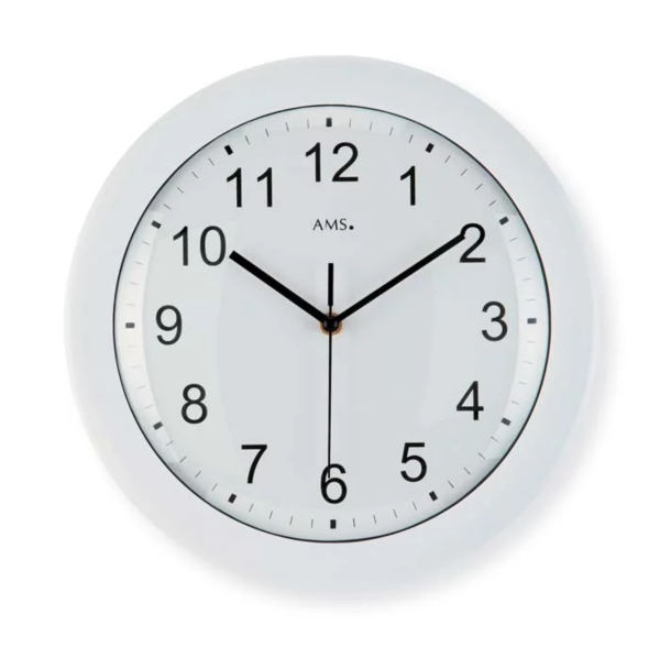 Radio-controlled wall clock diameter: 30 cm - AMS Model: 5934