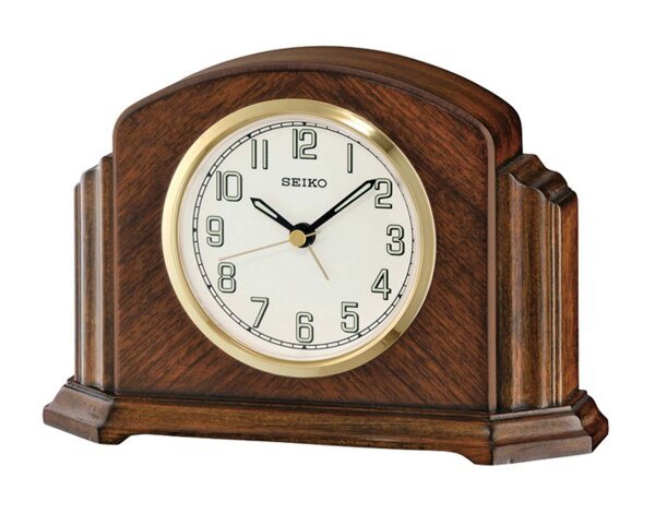 Classic table clock beep alarm LumiBrite - Seiko Model: QXE043B