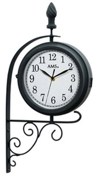 Modern wall clock diameter: 18 cm - AMS Model: 9433