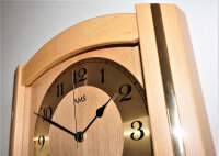 Classic wall clock brass applications - AMS Model: 5822/18