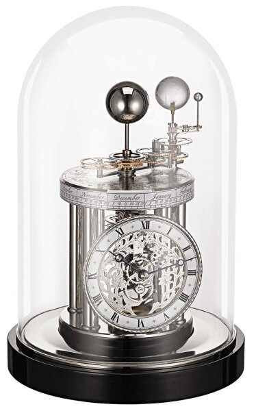 Table clock chrome black - Hermle Model: 22836-742987