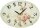 Classic wall clock 30 cm x 24 cm x 4 cm - AMS Model: 9478