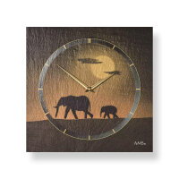 Classic wall clock 30 cm x 30 cm x 4 cm - AMS Model: 9523