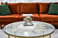 Table clock walnut 4/4 Westminster - Hermle Model: 23052-030340