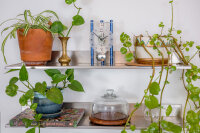 Table clock aluminum skeleton movement - Hermle Model:...