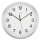 Modern radio-controlled wall clock case diameter 30 cm - AMS Model: 5541