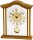 Classic table clock pendulum clock quartz movement, oak - AMS Model: 1174/4