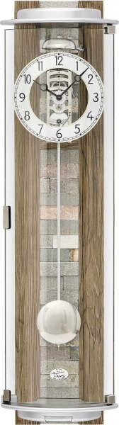 Modern wall clock bell strike on the hour - AMS Model: 2716