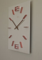 Modern wall clock 34 cm x 34 cm x 4 cm - AMS Model: 9592