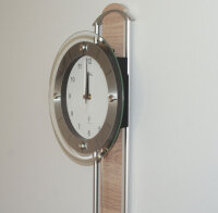 Modern wall clock with pendulum - AMS Model: 5305