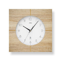 Modern wall clock 34 x 34 x 5 cm - AMS Model: 5545