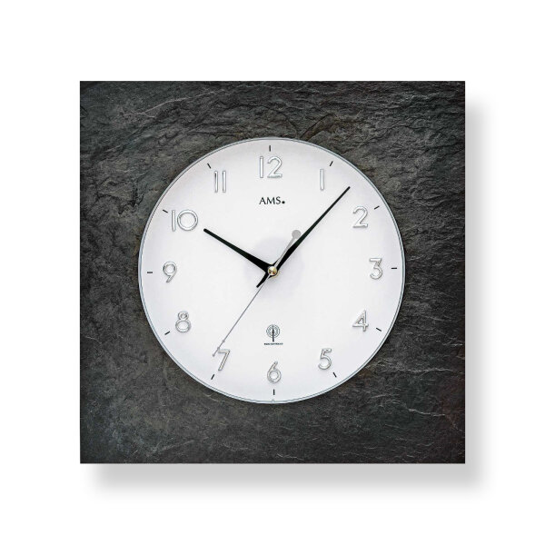 Modern wall clock 34 x 34 x 5 cm - AMS Model: 5546