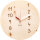Manufaktuhr pine round, modern wall clock - huamet Model: CH40-H-13