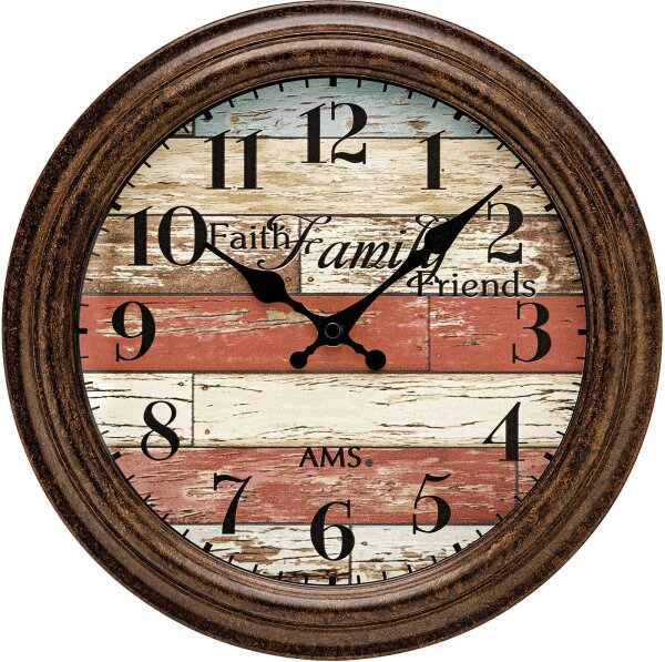 Classic wall clock case diameter 28 cm - AMS Model: 9619