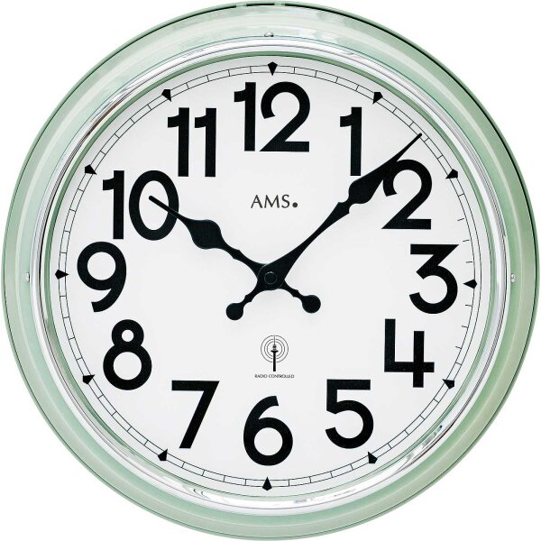 Modern wall clock case diameter 30 cm - AMS Model: 5510