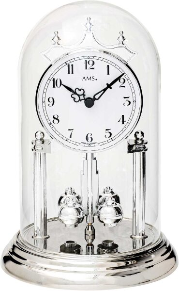 Classic table clock anniversary clock quartz movement - AMS Model: 1206