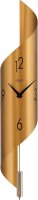 Pendulum clock gold-colored quartz movement - Hermle...
