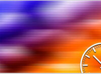 Modern wall clock - Dixtime Model: 3966