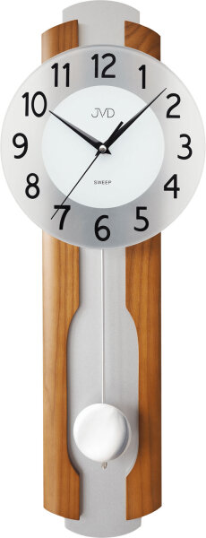 Modern wall clock, pendulum clock - JVD Model: NS21001.2