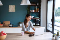 Modern wall clock - JVD Model: HC36.1