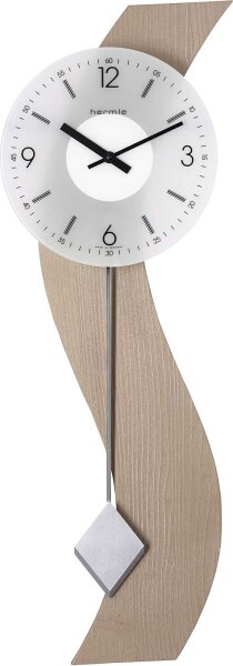 Pendulum clock beige quartz movement - Hermle Model: 71004-U62200