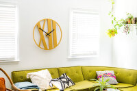 Wall clock quartz movement gold - Hermle Model: 30914-X62100