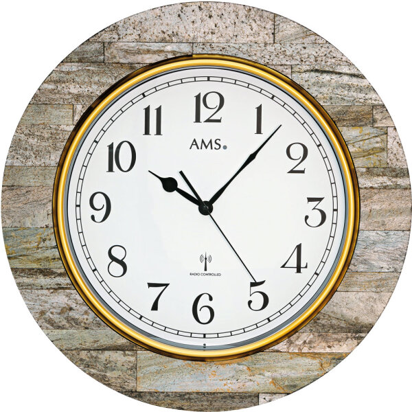 Classic wall clock case diameter: 50 cm - AMS Model: 5569