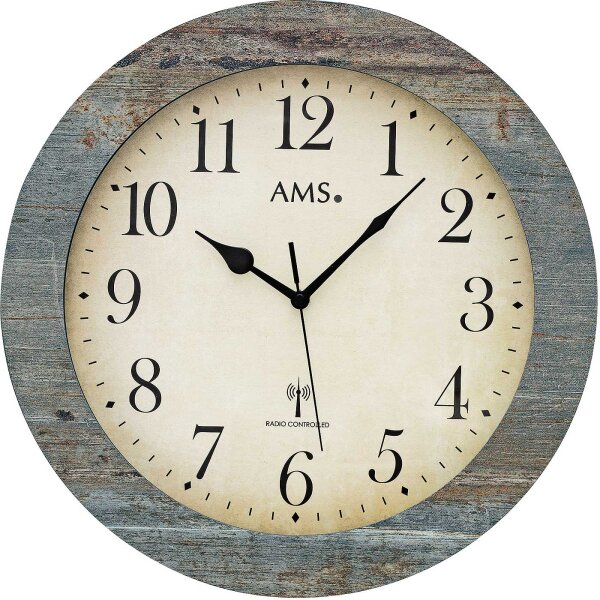 Classic wall clock case diameter: 35 cm - AMS Model: 5562