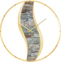 Modern wall clock case diameter: 40 cm - AMS Model: 9645