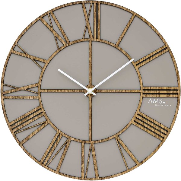 Classic wall clock diameter: 40 cm - AMS Model: 9635