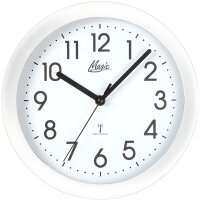 Modern radio-controlled wall clock diameter: 25 cm -...