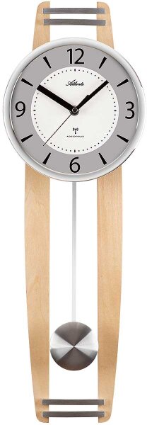 Modern radio-controlled pendulum clock - Atlanta Model: 5106/30