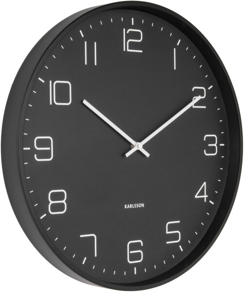 Modern wall clock - Karlsson Model: KA5751BK