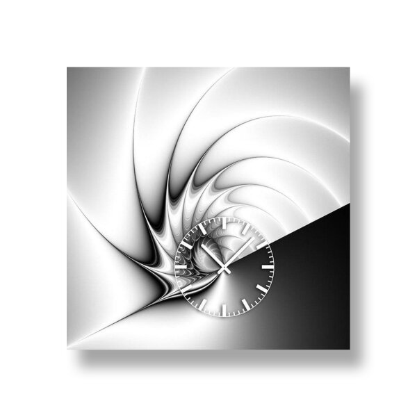 Modern wall clock - Dixtime Model: 4213