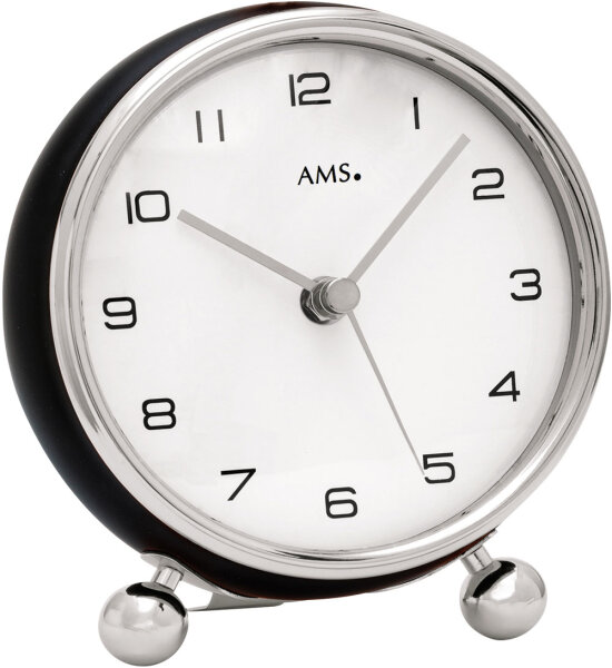 Modern table clock 18 x 18 x 9 cm - AMS Model: 5194