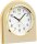 Modern table clock brass overlay - AMS Model: 5197