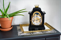 Table clock black 4/4 Westminster - Hermle Model: 22864-740340