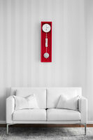 Pendulum clock red 31-day movement - Hermle Model: 71006-360761