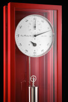 Pendulum clock red 31-day movement - Hermle Model: 71006-360761