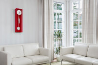 Pendulum clock red 31-day movement - Hermle Model: 71006-360761