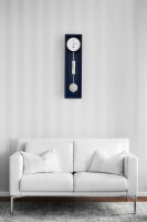 Pendulum clock dark blue 31-day movement - Hermle Model:...